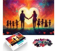 1000 Piece Puzzle For Adults Family Love and Unity Trainieren Sie Ihr Gehirn und Ihre Hände Heimdekoration75x50cm