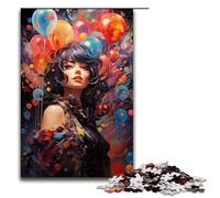 1000 Piece Puzzle For Adults Fantasy Colorful Beautiful Woman Game Puzzles for Is Ideal As A Gift for The Whole Family 1000 PCS(75x50cm)