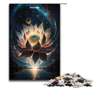 1000 Piece Puzzle For Adults Fantasy Lotus Flower Jigsaw Relax Games Family Game Stress Reliever Difficult Challenge 1000 PCS