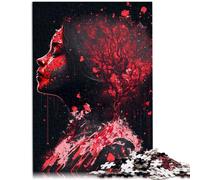 1000 Piece Puzzle For Adults Flowery Goddess learning educational puzzle 26x38cm is ideal as gifts for the whole family