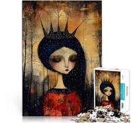 1000 Piece Puzzle For Adults Forest Crowned Made of cardboard for 14+ Puzzle game Offered as gifts for the whole family。size：26x38cm/10.24x14.96inch