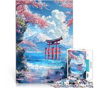 1000 Piece Puzzle For Adults Fuji's Waterside Sanctuary Intellektuelles Spiel Künstlersammlung, Bildende Kunst75x50cm