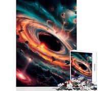 1000-piece Puzzle for Adults Galactic Abyss Anti-Stress Toys Gift Birthday Brain Teaser Game Enhance Love between Couples Size 38x26cm