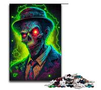 1000 Piece Puzzle For Adults Gangster Zombie with Hat Game Puzzles for Is Ideal As A Gift for The Whole Family 75x50cm