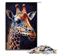 1000 Piece Puzzle For Adults Giraffe Ink Painting Game Puzzles for Is Ideal As A Gift for The Whole Family 75x50cm