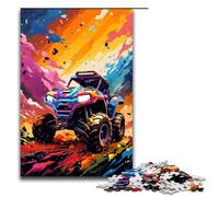1000 Piece Puzzle For Adults Go kart Surrounded Jigsaw Relax Games Family Game Stress Reliever Difficult Challenge 75x50cm