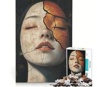 1000 Piece Puzzle For Adults Golden Silence, Eternal Beauty, Family Game, Decompressing Intellectual, Artists' Collection, Fine Arts (38x52cm)
