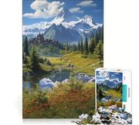 1000 Piece Puzzle For Adults Hidden Scenic Fortress Brain Teaser Game Interesting Stress Reduction Every Piece Is Unique 38x52cm