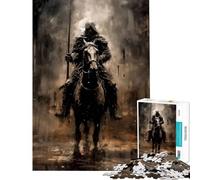 1000 Piece Puzzle For Adults Holy Knight Rider Help The Brain Exercise Presents for Women Educational Toy for 14+ Puzzle Game Offered (38x26cm)