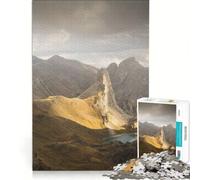1000-piece Puzzle for Adults Iceland Nature Landscape, Impossible Game, Staycation Kill Time, Gifts for Friends And Family (38x52cm)
