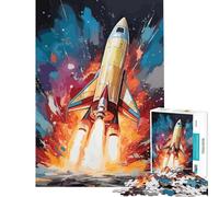 1000-piece Puzzle for Adults Interstellar Dreams Fun Activities at Home Difficult Hard Impossible Game Suitable for Ages 14 And Up (38x52cm)