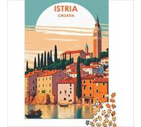 1000 Piece Puzzle For Adults Istria Croatia | Tough challenge Help the brain exercise Interesting stress reduction 38x52cm