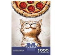 1000 Piece Puzzle for Adults, Its Smell Tasty Artwork, Mindfulness Activity, Idea, Durable Puzzle Pieces, 52x38cm/1000pcs
