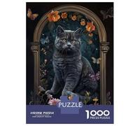 1000-piece Puzzle for Adults Japanese Bobtail Jigsaw for Adults Anti-Stress Toys Difficult Challenge Unique Birthday And Xmas Gifts 38x26cm/1000pcs
