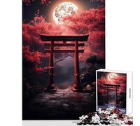 1000-piece Puzzle for Adults Japanese Torri Gate Puzzles for Teenagers Staycation Kill Time Help The Brain Exercise Unique Birthday And Gifts (50x75cm)