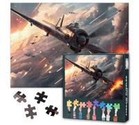 1000 Piece Puzzle for Adults Jet Fighter Puzzle High Speed Flight Scene