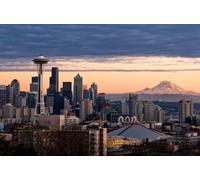 1000 piece Puzzle for Adults Jigsaw Puzzles SEATTLE WASHINGTON SKYLINE GLOSSY POSTER PICTURE PHOTO PRINT space needle A011 Challenging Puzzles for Friends Family