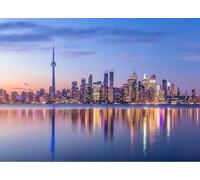 1000 piece Puzzle for Adults Jigsaw Puzzles TORONTO CANADA SKYLINE GLOSSY POSTER PICTURE PHOTO PRINT cn ontario view A021 Challenging Puzzles for Friends Family