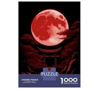 1000-piece Puzzle for Adults Jinja Japanese Minimalist Jigsaw for Adults Anti-Stress Toys Difficult Challenge Unique Birthday And Xmas Gifts 52x38cm/1000pcs