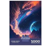 1000-piece Puzzle for Adults Journey To The Stars Puzzles for Adults Toy Wall Decor Home Decoration Unique Birthday And Xmas Gifts 52x38cm/1000pcs