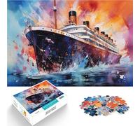 1000 Piece Puzzle For Adults jungle cruise ship Family Activity Jigsaw 26x38cm Challenging Game and Family Play for 14 year olds