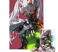 1000-piece Puzzle for Adults Kill Machine Anime Girl Help The Brain Exercise Difficult Challenge Relaxing Games for 14+ Puzzle Game Offered (38x26cm)
