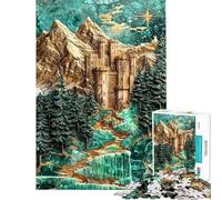 1000-piece Puzzle for Adults Kingdom of Dreams Kintsugi Puzzles for Teenagers Staycation Kill Time Help The Brain Exercise Unique Birthday And Gifts (Size 50x75cm)