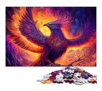 1000 Piece Puzzle for Adults Legend of The Phoenix Jigsaw Puzzles Paper Jigsaw Learning Educational Toy (Size 38x26cm)