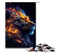 1000 Piece Puzzle For Adults Lion Game Puzzles for Is Ideal As A Gift for The Whole Family 75x50cm