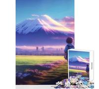 1000 Piece Puzzle For Adults Lofi Solitude Jigsaw Puzzles for Adults For Family Fun Every Piece Is Unique - Toys Educational Games (38x26cm)