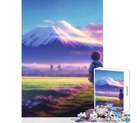 1000 Piece Puzzle For Adults Lofi Solitude Jigsaw Puzzles for Adults For Family Fun Every Piece Is Unique - Toys Educational Games (38x52cm)