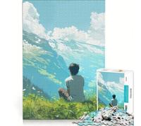 1000 Piece Puzzle For Adults Looking Into The Distance Brain Teaser Game Interesting Stress Reduction Every Piece Is Unique 38x26cm