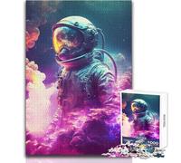 1000 Piece Puzzle For Adults Lost Astronaut Enjoy Gentle Leisure Relaxation Stable Fit Accurate Cutting Toy Size 50x75cm
