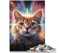 1000 Piece Puzzle For Adults Magic Art Cat Hand speed competition 26x38cm is ideal as gifts for the whole family for ages 14+