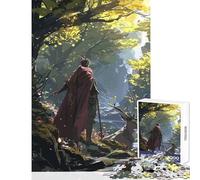 1000 Piece Puzzle For Adults Magical Moment with A Deer Toy Wall Decor Great Gifts And Toys for Educational Game for Birthday, Chrismas Size 38x52cm