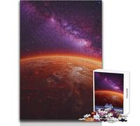 1000-piece Puzzle for Adults Mars And Milky Way Galaxy Presents for Women for Educational Game Secret Santa Gifts (size 38x26cm)
