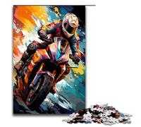 1000 Piece Puzzle For Adults Motogp by SplattersLots of Coloured Clouds in The Sky Jigsaw Relax Games Family Game Stress Reliever Difficult Challenge 75x50cm