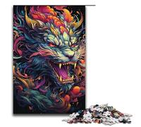 1000 Piece Puzzle For Adults Mysterious Painting Beast Game Puzzles for Is Ideal As A Gift for The Whole Family 1000 PCS(38x26cm)
