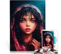 1000 Piece Puzzle For Adults Mystical Anime Girl Stressabbau Schwierige Herausforderung Geschenk zum Geburtstag75x50cm