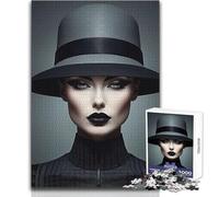 1000 Piece Puzzle For Adults Mystical Elegance Portrait Enjoy Gentle Leisure Relaxation Stable Fit Accurate Cutting Toy Size 38x26cm