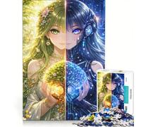 1000 Piece Puzzle For Adults Nature X Cyber Technology Toy Wall Decor Hand Speed Race Suitable for Desktop Decoration 50x75cm