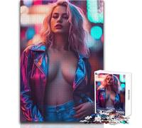 1000 Piece Puzzle For Adults Nightlife Fashion Elegance Enjoy Gentle Leisure Relaxation Stable Fit Accurate Cutting Toy Size 50x75cm