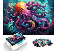 1000 Piece Puzzle For Adults octopus Relax Games 26x38cm is ideal as a gift for the whole family Suitable for and teenager 14 and up