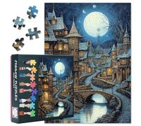 1000-piece puzzle for adults - Old Castle, 1000 puzzles. Educational games for the whole family. Entertainment for a quiet evening. Finished size 50x70cm