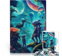 1000 Piece Puzzle For Adults Otherworldly Alien Beauty Staycation: Zeit totschlagen Geschenke für Freunde und Familie75x50cm