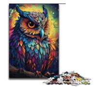 1000 Piece Puzzle For Adults Painting Color Owl Game Puzzles for Is Ideal As A Gift for The Whole Family 1000PCS(38x26cm)