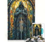1000-piece Puzzle for Adults Paladin in His Might Educational Games Train Your Brain And Hands Artists' Collection Fine Arts 38x52cm
