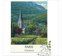 1000-piece puzzle for adults Paris Arkansas | improve memory Parent-child interaction deal as gifts for the whole family 38x52cm