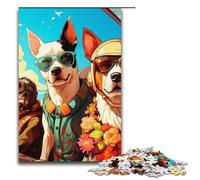 1000 Piece Puzzle For Adults Pet Doberman Game Puzzles for Is Ideal As A Gift for The Whole Family 1000 PCS(38x26cm)