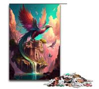 1000 Piece Puzzle For Adults Phoenix in The Palace Family Activity Jigsaw Family Game Stress Reliever Difficult Challenge Puzzle 75x50cm